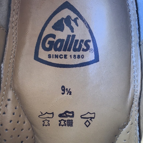 Men’s gallus leather shoes 9.5 main image 4